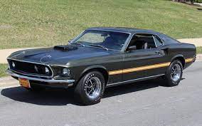 Ford Mustang Mach 1 428 Super Cobra Drag Pack 4 Speed - [1969] Image